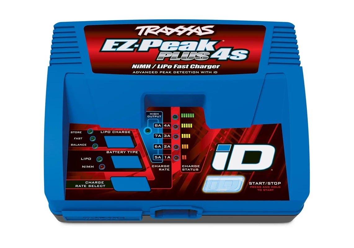 Traxxas EZ-Peak Plus 4S 8-amp NiMH/LiPo Fast Charger with iD 5 Traxxas EZ-Peak Plus 4S 8-amp NiMH/LiPo Fast Charger with iD - Image 3