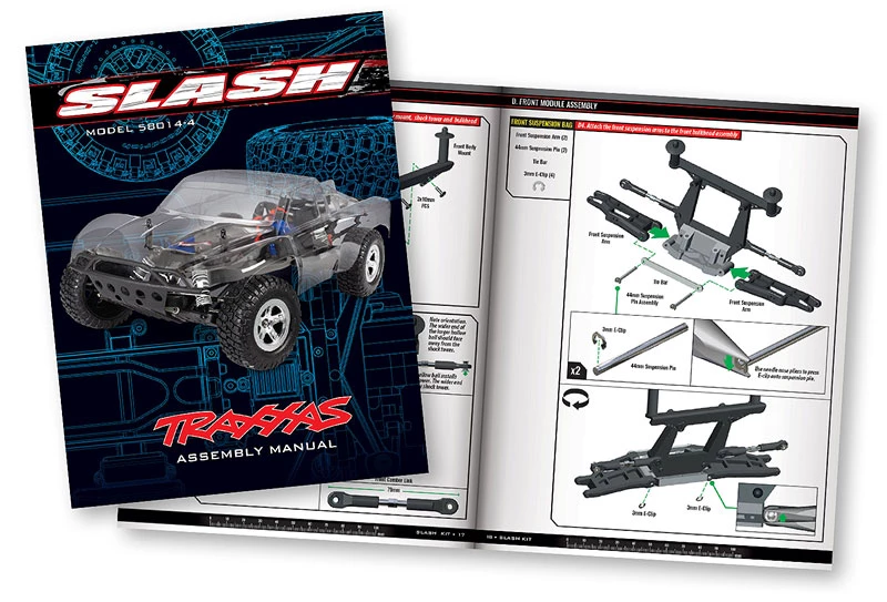 Traxxas 1/10 Slash 2WD Kit with Radio System and Power System 8 Traxxas 1/10 Slash 2WD Kit with Radio System and Power System - Image 6