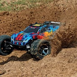 Traxxas Rustler 4X4 VXL 1/10 Scale 4WD Brushless Stadium Truck RTR 41 Traxxas Rustler 4X4 VXL 1/10 Scale 4WD Brushless Stadium Truck RTR -Cars Truck shop online TRA67076 4 18