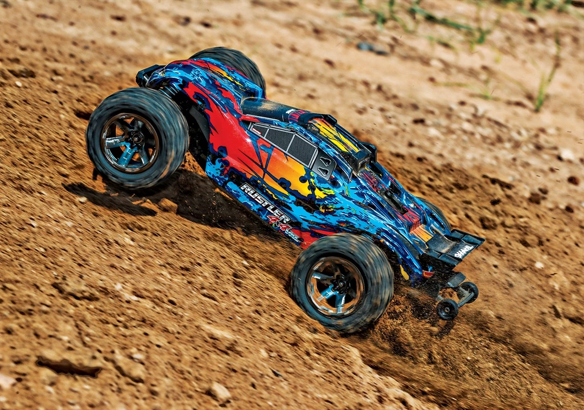 Traxxas Rustler 4X4 VXL 1/10 Scale 4WD Brushless Stadium Truck RTR 20 Traxxas Rustler 4X4 VXL 1/10 Scale 4WD Brushless Stadium Truck RTR - Image 18