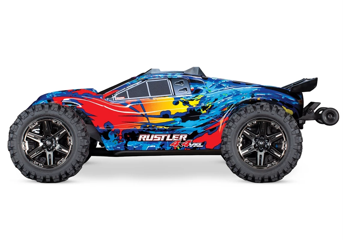 Traxxas Rustler 4X4 VXL 1/10 Scale 4WD Brushless Stadium Truck RTR 10 Traxxas Rustler 4X4 VXL 1/10 Scale 4WD Brushless Stadium Truck RTR - Image 8