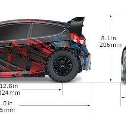 Traxxas 1/10 Scale Ford Fiesta ST Rally RTR 9 Traxxas 1/10 Scale Ford Fiesta ST Rally RTR -Cars Truck shop online TRA74054 4 specs