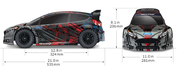 Traxxas 1/10 Scale Ford Fiesta ST Rally RTR 6 Traxxas 1/10 Scale Ford Fiesta ST Rally RTR - Image 4