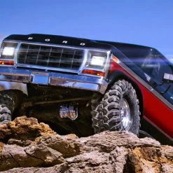 Traxxas LED Light Set Complete (Head / Tail Lights Side Marker Distribution Block Power Supply) TRX-4 Bronco -Cars Truck shop online TRA8035 4