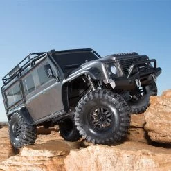 Traxxas TRX-4 RTR with Land Rover Defender Body (Silver) -Cars Truck shop online TRA82056 4 SILVER 10