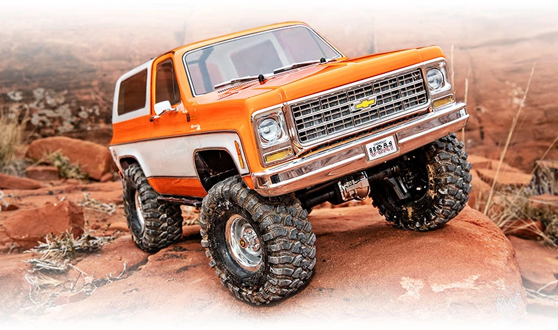 Traxxas TRX-4 RTR with Chevy K5 Blazer Body (Orange) 6 Traxxas TRX-4 RTR with Chevy K5 Blazer Body (Orange) - Image 4