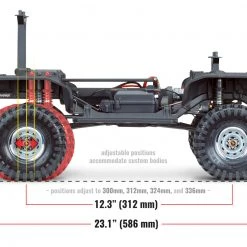 Traxxas TRX-4 RTR with Chevy K5 Blazer Body (Resto-Mod Black) -Cars Truck shop online TRA82076 4 SPEC