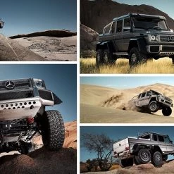 Traxxas TRX-6 RTR with Mercedes-Benz G 63 AMG 6x6 Body (Matte Graphite Edition) -Cars Truck shop online TRA88096 4 BLACK 101