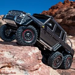 Traxxas TRX-6 RTR with Mercedes-Benz G 63 AMG 6x6 Body (Matte Graphite Edition) -Cars Truck shop online TRA88096 4 BLACK 102