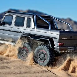 Traxxas TRX-6 RTR with Mercedes-Benz G 63 AMG 6x6 Body (Matte Graphite Edition) -Cars Truck shop online TRA88096 4 BLACK 111