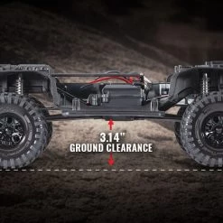 Traxxas TRX-4 RTR with 2021 Ford Bronco Body - Velocity Blue 64 Traxxas TRX-4 RTR with 2021 Ford Bronco Body - Velocity Blue -Cars Truck shop online TRA92076 4 19