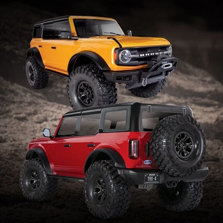 Traxxas TRX-4 RTR with 2021 Ford Bronco Body - Velocity Blue 34 Traxxas TRX-4 RTR with 2021 Ford Bronco Body - Velocity Blue - Image 32