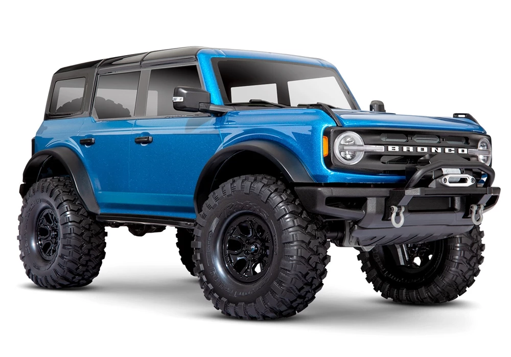 Traxxas TRX-4 RTR with 2021 Ford Bronco Body - Velocity Blue 3 Traxxas TRX-4 RTR with 2021 Ford Bronco Body - Velocity Blue