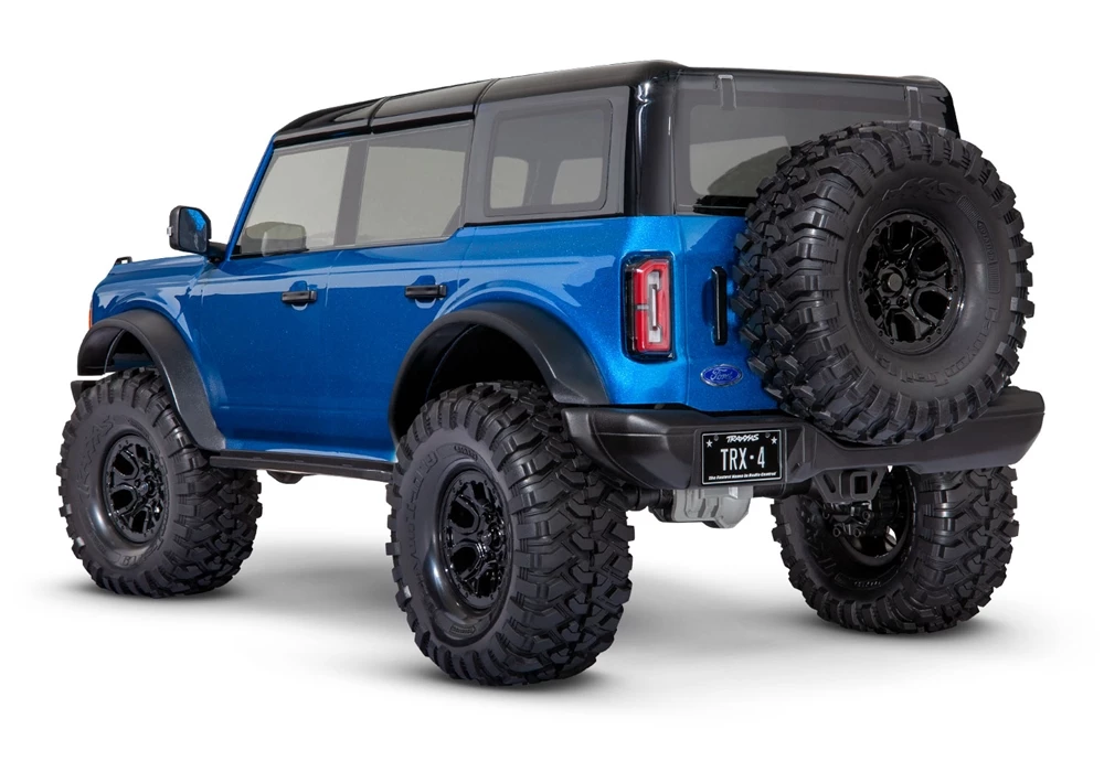 Traxxas TRX-4 RTR with 2021 Ford Bronco Body - Velocity Blue 4 Traxxas TRX-4 RTR with 2021 Ford Bronco Body - Velocity Blue - Image 2