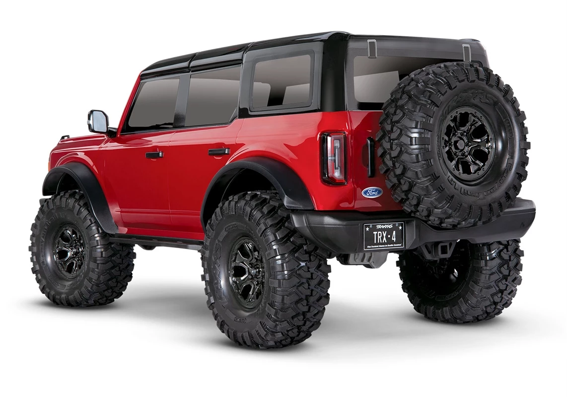Traxxas TRX-4 RTR with 2021 Ford Bronco Body - Red 4 Traxxas TRX-4 RTR with 2021 Ford Bronco Body - Red - Image 2