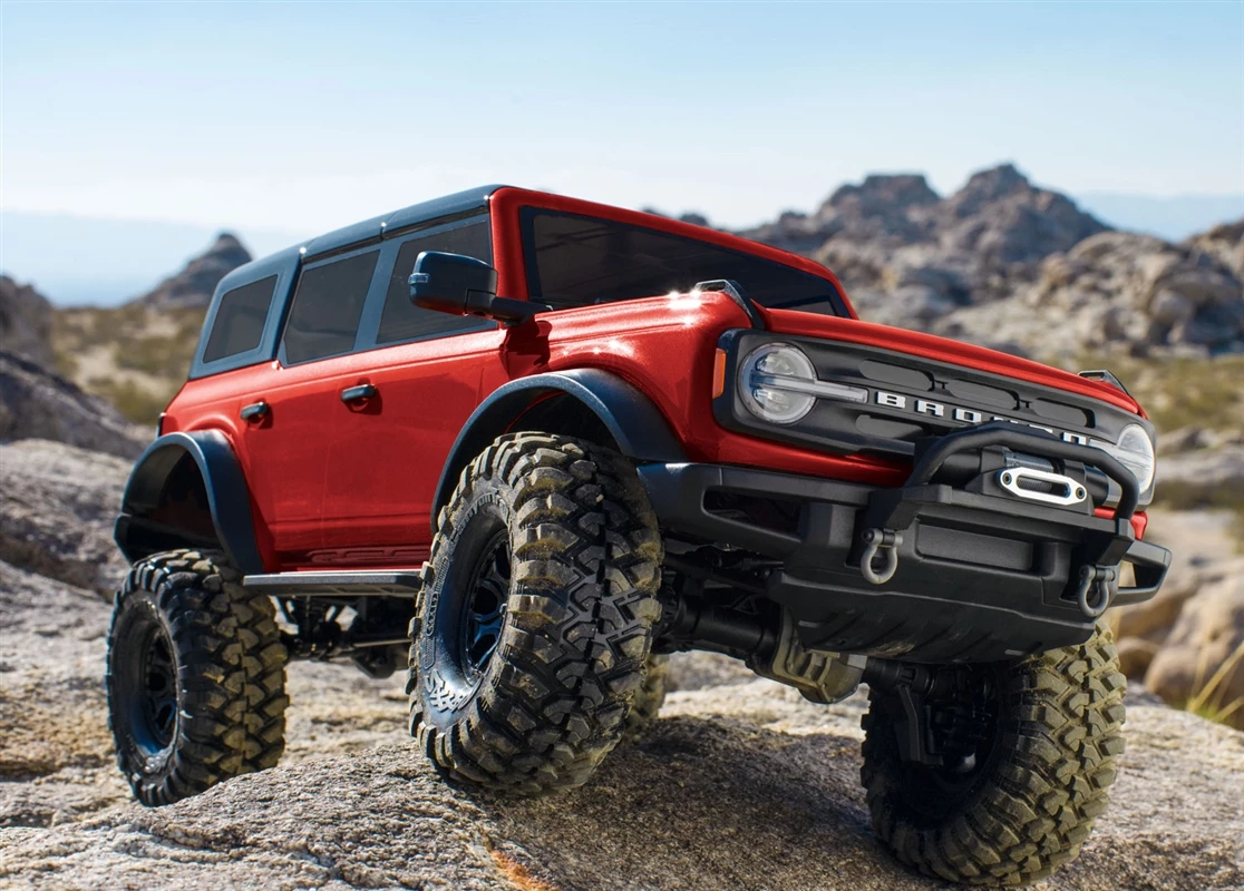 Traxxas TRX-4 RTR with 2021 Ford Bronco Body - Red 7 Traxxas TRX-4 RTR with 2021 Ford Bronco Body - Red - Image 5