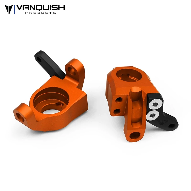 Vanquish Products Axial Wraith Steering Knuckles Orange Anodized 3 Vanquish Products Axial Wraith Steering Knuckles Orange Anodized