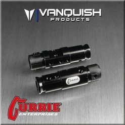 Vanquish Products Currie SCX10 Front Tubes Black Anodized