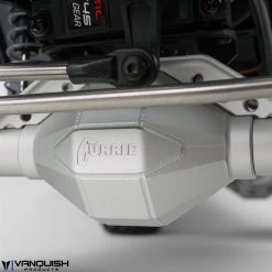 Vanquish Products Currie F9 Axle SCX10 Front Grey Anodized -Cars Truck shop online VPS07832 4