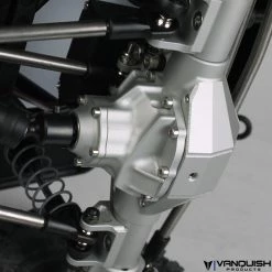 Vanquish Products Currie F9 Axle SCX10 Front Grey Anodized -Cars Truck shop online VPS07832 6