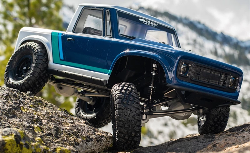 Vanquish Products VS4-10 Pro Kit Clear Anodized - Origin Halfcab 10 Vanquish Products VS4-10 Pro Kit Clear Anodized - Origin Halfcab - Image 8