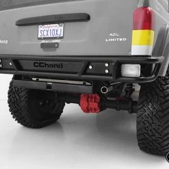 RC4WD Tube Rear Bumper for Axial SCX10 II XJ (Black) -Cars Truck shop online VVV C0340 6