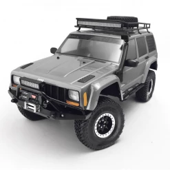 RC4WD Krabs Roof Rack w/Spare Tire Mount for Axial SCX10 II XJ (Black) -Cars Truck shop online VVV C0345 6