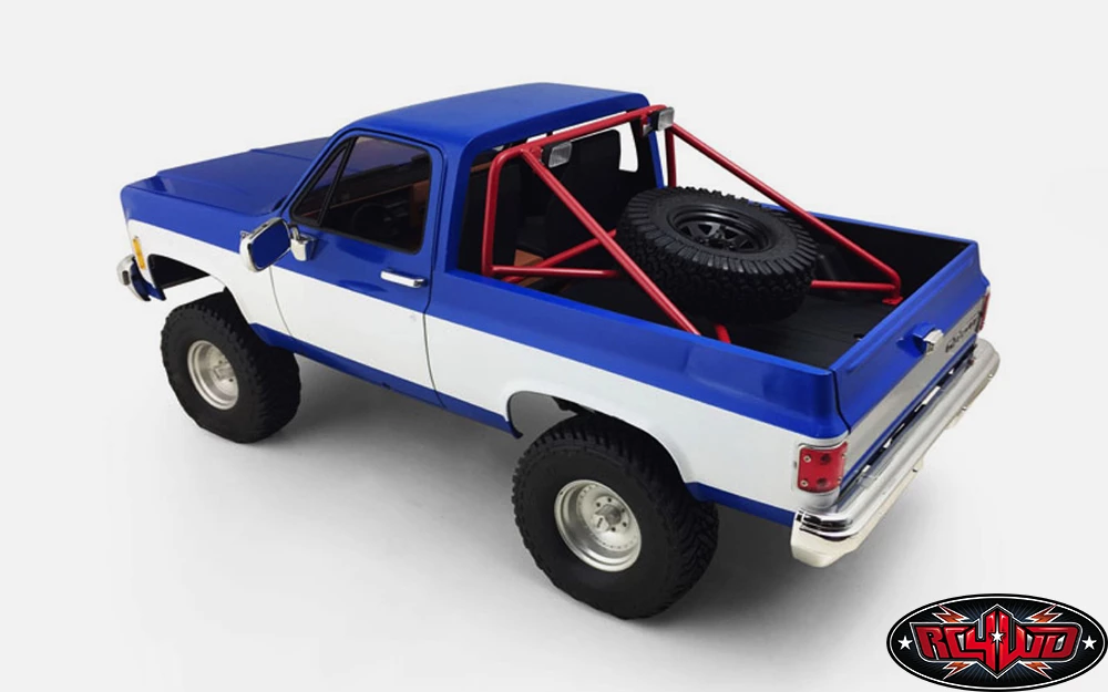 RC4WD Roll Bar Rack w/Spare Mount for RC4WD Chevy Blazer Body (Red) 7 RC4WD Roll Bar Rack w/Spare Mount for RC4WD Chevy Blazer Body (Red) - Image 5