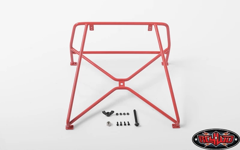 RC4WD Roll Bar Rack w/Spare Mount for RC4WD Chevy Blazer Body (Red) 5 RC4WD Roll Bar Rack w/Spare Mount for RC4WD Chevy Blazer Body (Red) - Image 3