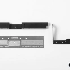 RC4WD Trifecta Rear Bumper for Land Cruiser LC70 Body