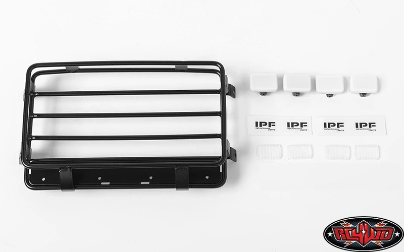 RC4WD Malice Mini Roof Rack w/Lights for Mojave II Body Set 3 RC4WD Malice Mini Roof Rack w/Lights for Mojave II Body Set