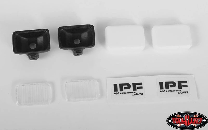 RC4WD Kangaroo Front Bumper w/Lights for Mojave II 2/4 Door Body Set (Black) 7 RC4WD Kangaroo Front Bumper w/Lights for Mojave II 2/4 Door Body Set (Black) - Image 5