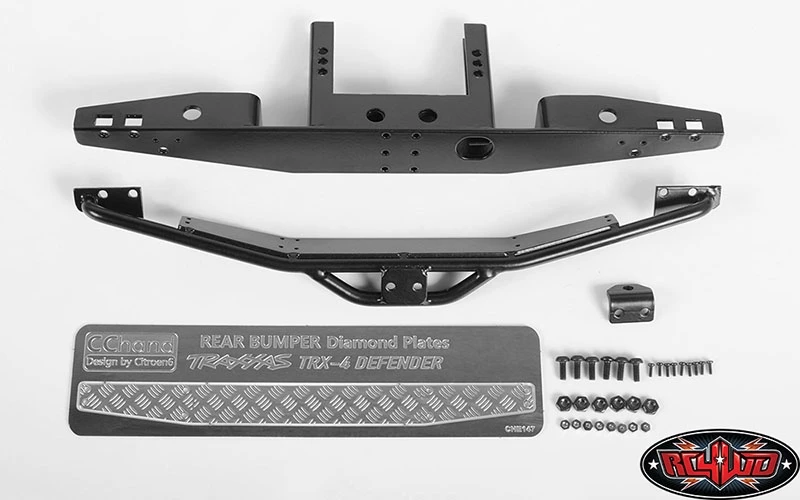 RC4WD Rook Metal Rear Bumper for Traxxas TRX-4 9 RC4WD Rook Metal Rear Bumper for Traxxas TRX-4 - Image 7