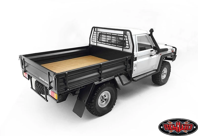 RC4WD Kober Rear Bed w/Tire Holder & Mud Flaps for RC4WD TF2 LWB Toyota LC70 (Black) 12 RC4WD Kober Rear Bed w/Tire Holder & Mud Flaps for RC4WD TF2 LWB Toyota LC70 (Black) - Image 10