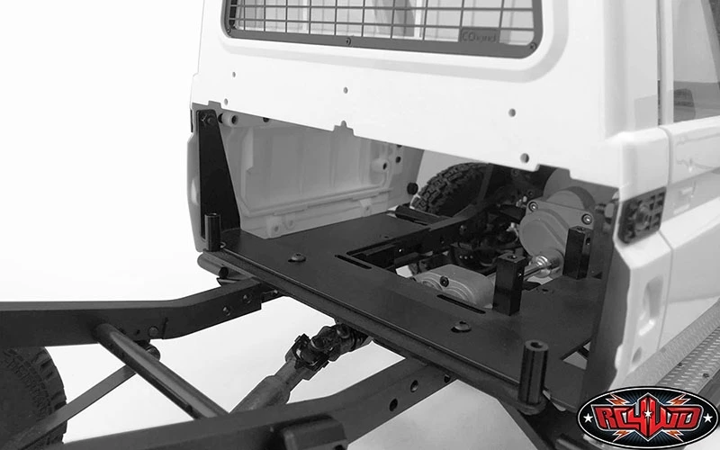 RC4WD Kober Rear Bed w/Tire Holder & Mud Flaps for RC4WD TF2 LWB Toyota LC70 (Black) 15 RC4WD Kober Rear Bed w/Tire Holder & Mud Flaps for RC4WD TF2 LWB Toyota LC70 (Black) - Image 13