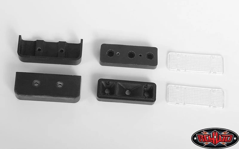 RC4WD Kober Rear Bed w/Tire Holder & Mud Flaps for RC4WD TF2 LWB Toyota LC70 (Black) 9 RC4WD Kober Rear Bed w/Tire Holder & Mud Flaps for RC4WD TF2 LWB Toyota LC70 (Black) - Image 7