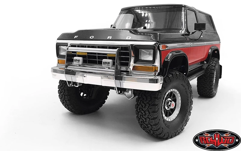 RC4WD Cowboy Front Grille Guard for Traxxas TRX-4 '79 Bronco Ranger XLT (Silver) 7 RC4WD Cowboy Front Grille Guard for Traxxas TRX-4 '79 Bronco Ranger XLT (Silver) - Image 5