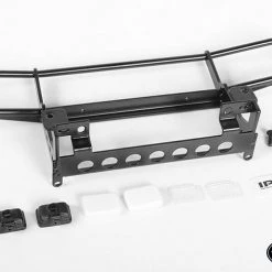 RC4WD Ranch Front Grille Guard w/ Lights for Traxxas TRX-4 '79 Bronco Ranger XLT (Black) -Cars Truck shop online VVV C0508 6