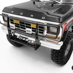 RC4WD Ranch Front Grille Guard w/ Lights for Traxxas TRX-4 '79 Bronco Ranger XLT (Black) -Cars Truck shop online VVV C0508 7