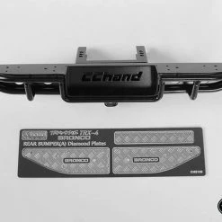 RC4WD Ranch Rear Step Bumper for Traxxas TRX-4 '79 Bronco Ranger XLT (Black)