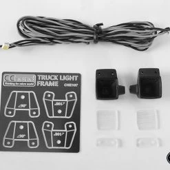 RC4WD Square Work Lights for Mercedes-Benz Arocs 3348 6x4 Tipper Truck