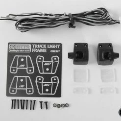 RC4WD Square Work Lights for Mercedes-Benz Arocs 3348 6x4 Tipper Truck -Cars Truck shop online VVV C0526 5