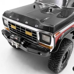 RC4WD Front Winch Bumper W/ LED Lights for Traxxas TRX-4 '79 Bronco Ranger XLT (Black) -Cars Truck shop online VVV C0606 8