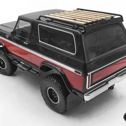 RC4WD Wooden Roof Rack for Traxxas TRX-4 '79 Bronco Ranger XLT (Black) -Cars Truck shop online VVV C0612 5