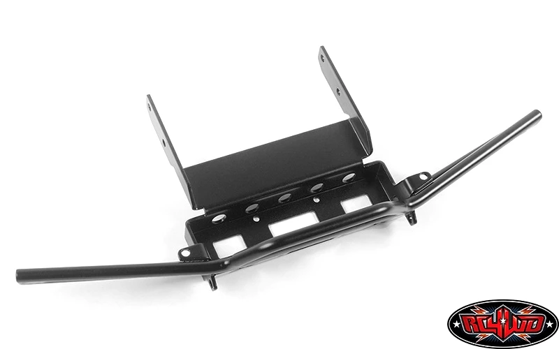 RC4WD Luster Metal Front Bumper for Axial SCX10 II 1969 Chevrolet Blazer (Black) 4 RC4WD Luster Metal Front Bumper for Axial SCX10 II 1969 Chevrolet Blazer (Black) - Image 2