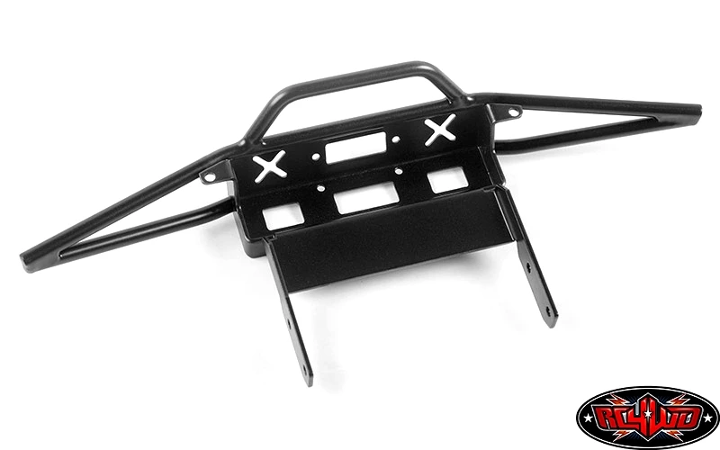 RC4WD Luster Metal Front Bumper for Axial SCX10 II 1969 Chevrolet Blazer (Black) 5 RC4WD Luster Metal Front Bumper for Axial SCX10 II 1969 Chevrolet Blazer (Black) - Image 3