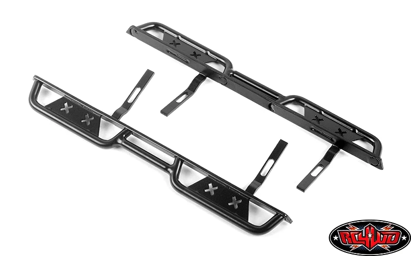 RC4WD Rough Stuff Metal Side Sliders for Axial SCX10 II 1969 Chevrolet Blazer (Black) 4 RC4WD Rough Stuff Metal Side Sliders for Axial SCX10 II 1969 Chevrolet Blazer (Black) - Image 2