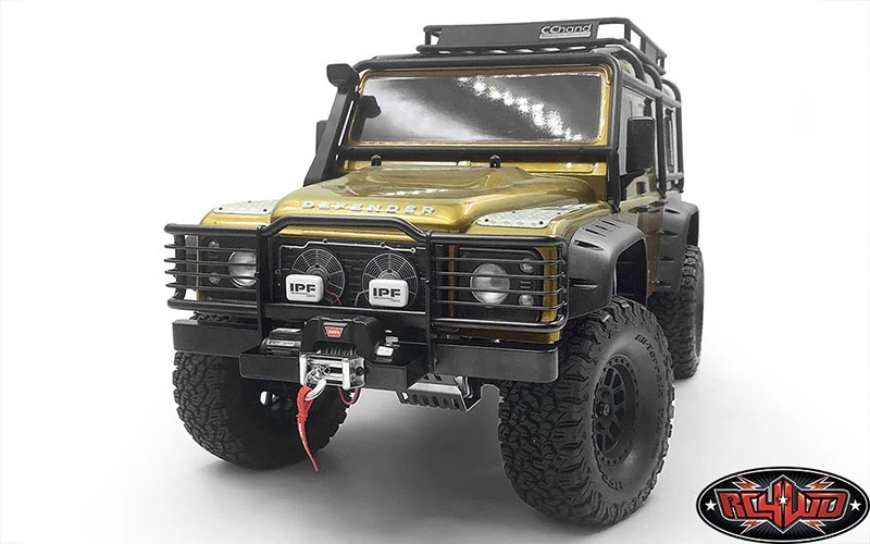 RC4WD Camel Bumper with Winch Mount for Traxxas TRX-4 Land Rover Defender 10 RC4WD Camel Bumper with Winch Mount for Traxxas TRX-4 Land Rover Defender - Image 8