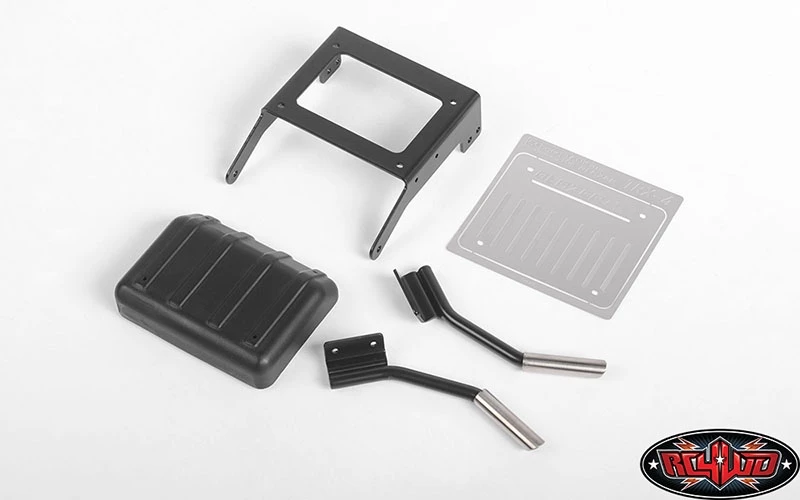 RC4WD Fuel Tank with Dual Exhaust for Traxxas TRX-4 Chevy K5 Blazer 3 RC4WD Fuel Tank with Dual Exhaust for Traxxas TRX-4 Chevy K5 Blazer