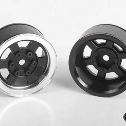 RC4WD Six-Spoke 1.55" Internal Beadlock Wheels (Black) (4) -Cars Truck shop online VVV C0806 4